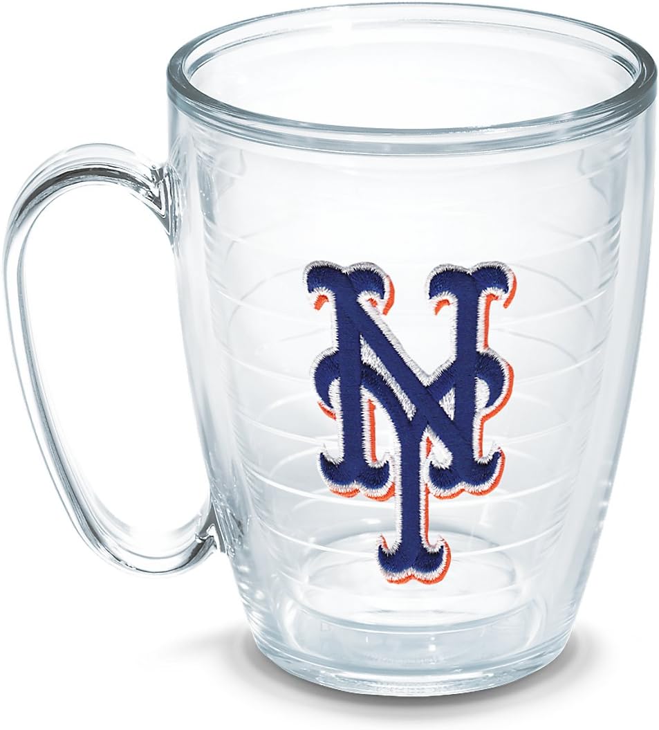Tervis 1054253 "MLB New York Mets Ny" Mug, Emblem, 16 oz