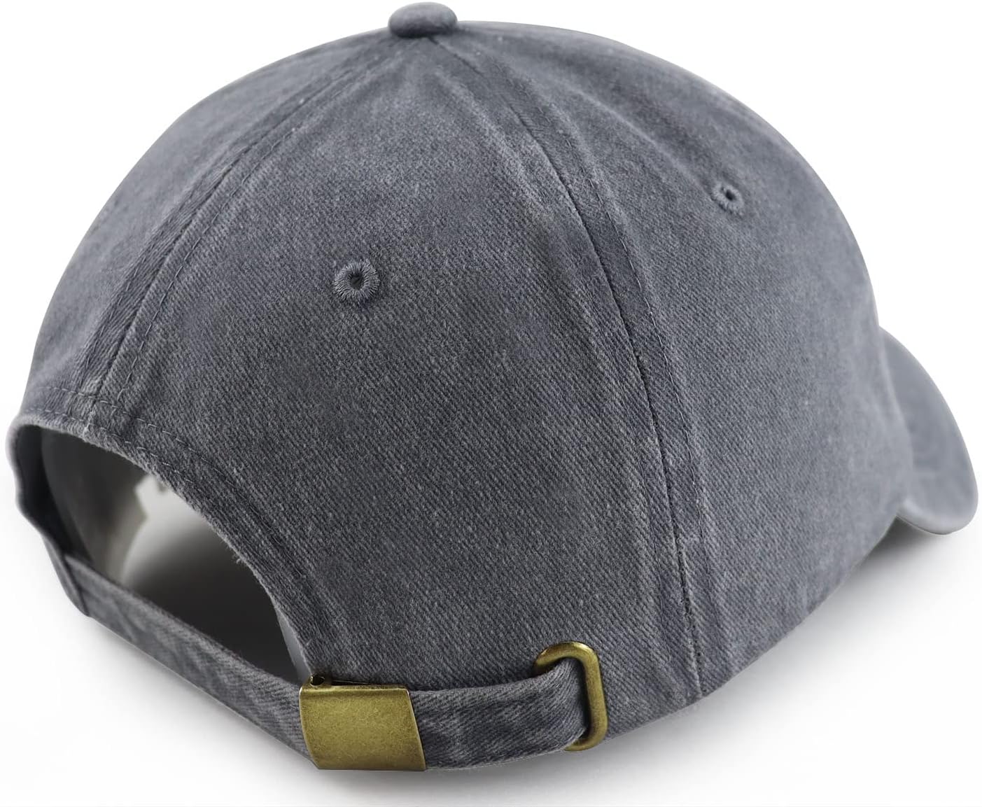 Cruise Hair Don't Care Hats for Men Women, Adjustable Embroidered Washed Vintage Cotton Denim Boat Baseball Cap - Image 7