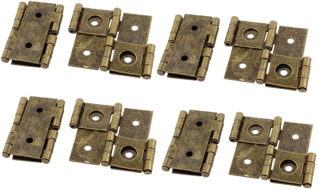 MY MIRONEY 2.99" Double Acting Screen Hinge Antique Bronze Folding