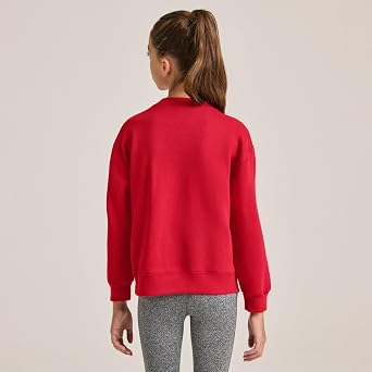 Soffe MJ Boys 8-20 Crew Sweatshirt, Royal, Large