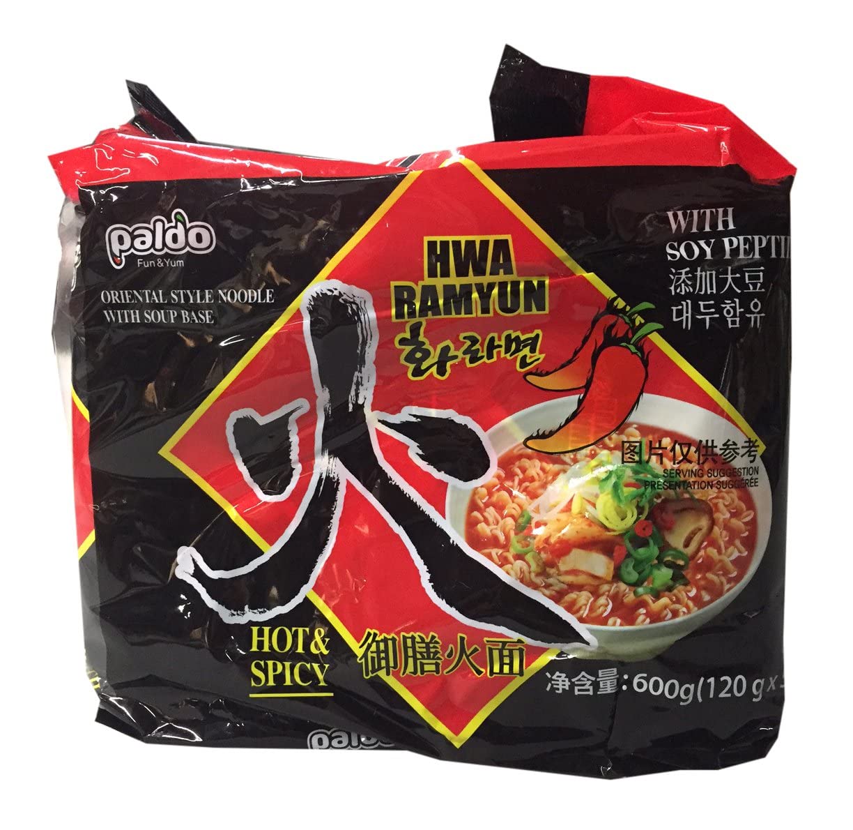 PaldoKorean Ramen Family Pack (Hwa)