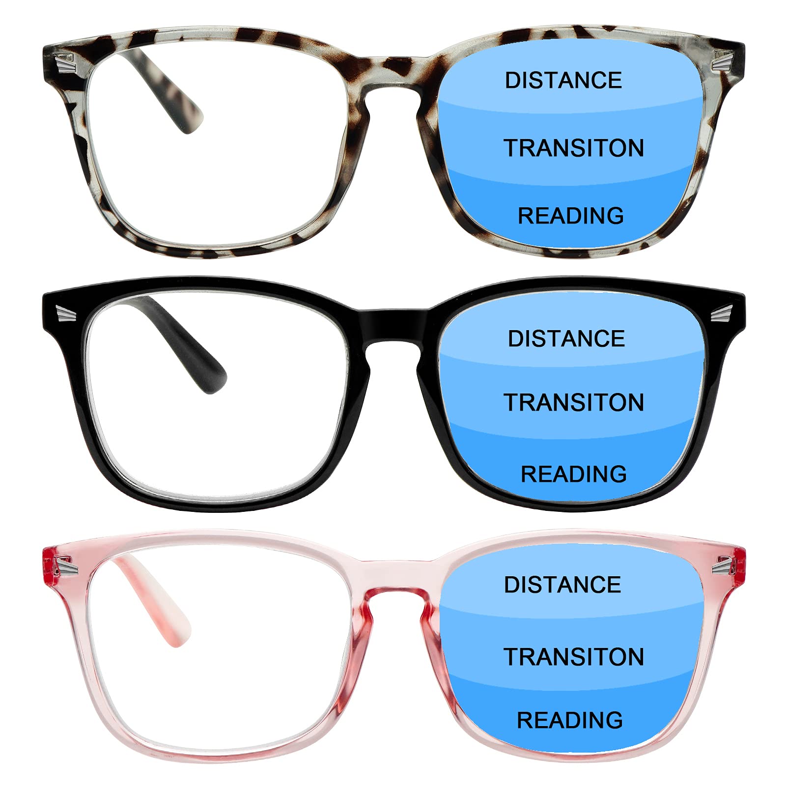 Photo 1 of Sumkyle Progressive Multifocus Reading Glasses 1.50