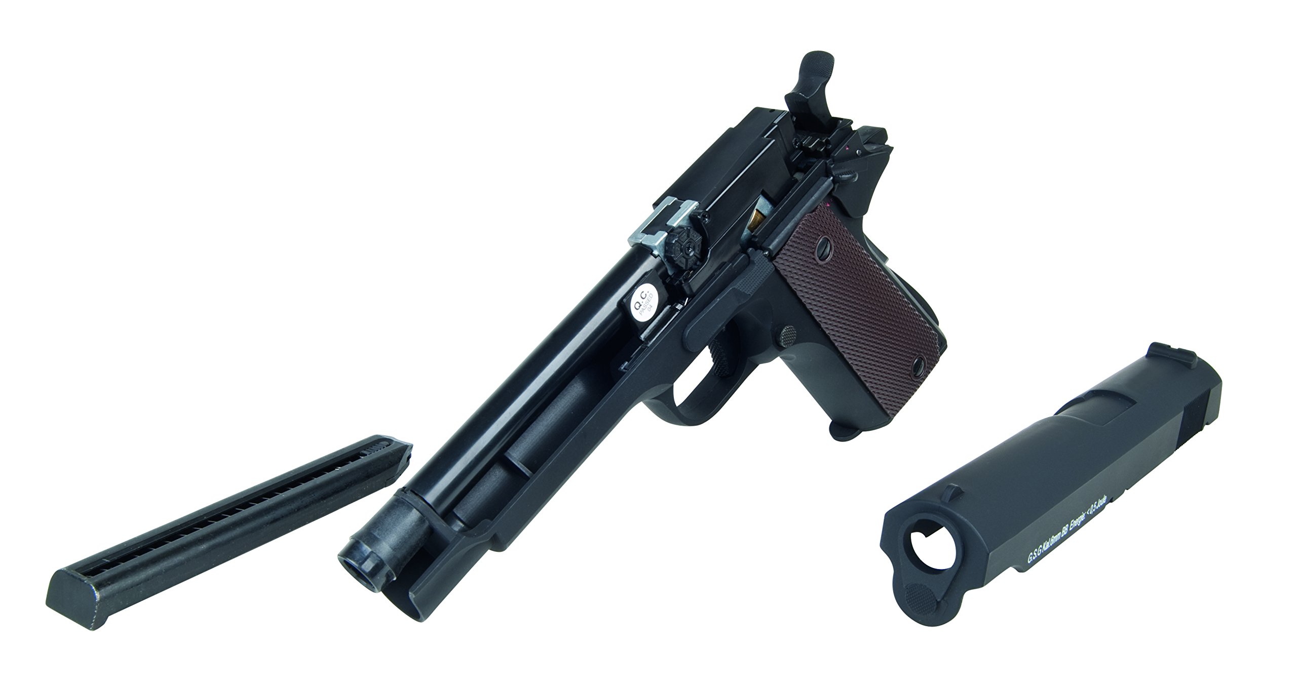 Softair Pistole GSG1911 aus Vollmetall, Kal. 6mm BB, AEP-System <0.5 Joule, 203653