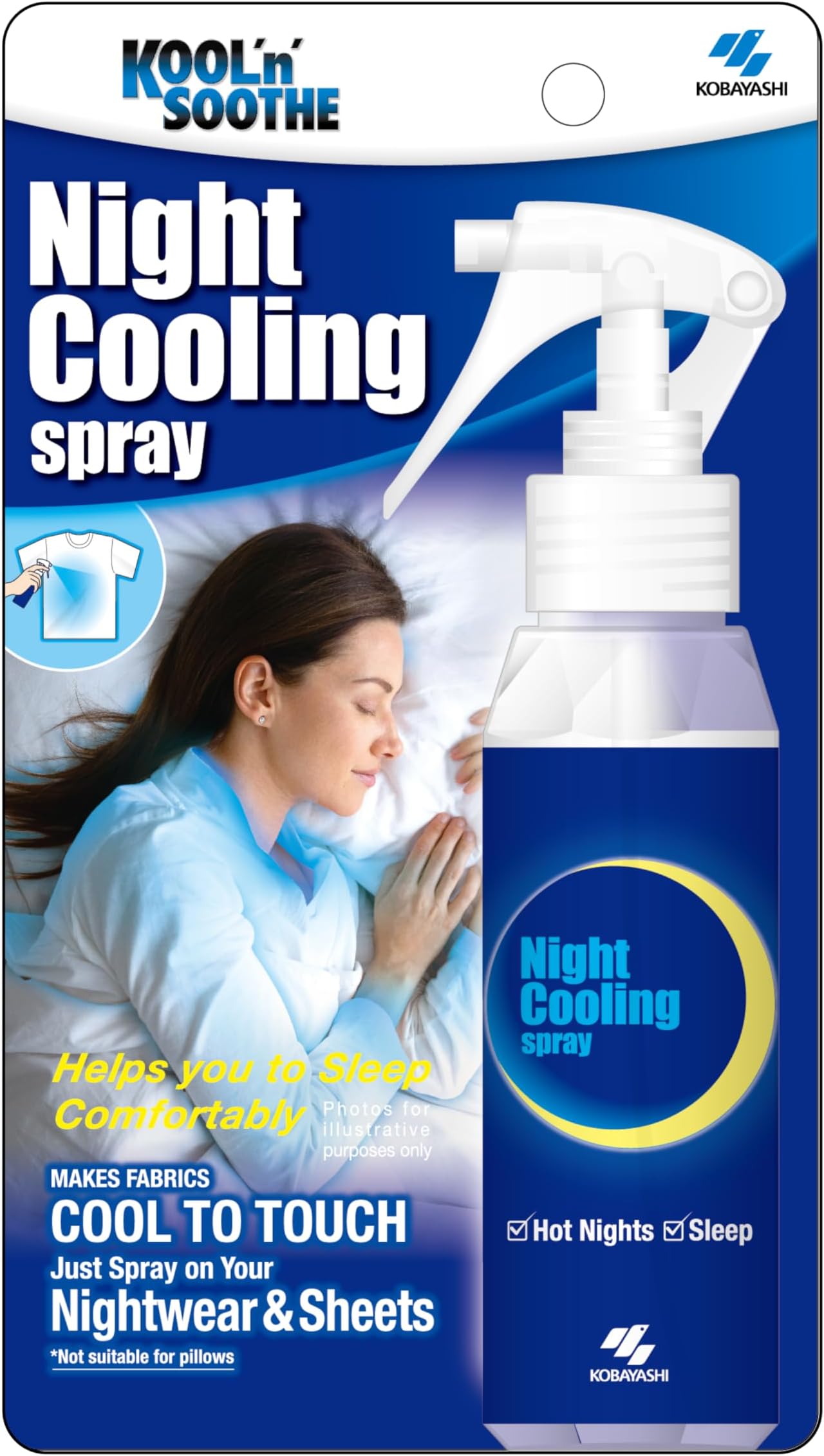 Kool 'n' Soothe Night Cooling Spray