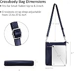 Befen Cuir véritable Petits Purs de corps pour les femmes Voyages Sacs de Corps Cross Léger avec bandoulière réglable