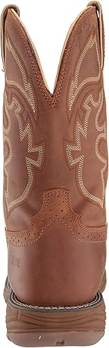 Miniatura 3 de JUSTIN Botas de trabajo occidentales impermeables Stampede Rush para hombre con punta de acero - Wk4331