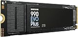 Samsung SSD Interne 990 EVO Plus, NVMe 2.0 PCIe 4.0 x 4 / 5.0x2, 2 To, Vitesse de lecture jusqu'à 7250 Mo/s, Idéal pour le gaming et la bureautique, MZ-V9S2T0BW - 3