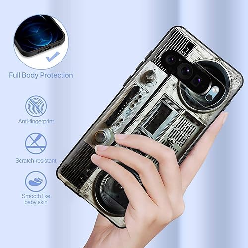 Miniatura 5 de Funda protectora para Pixel 10 Pro XL, de TPU suave, delgada, antihuellas, antideslizante, para Google Pixel 10 Pro XL de 6.8 pulgadas 2025, Boombox