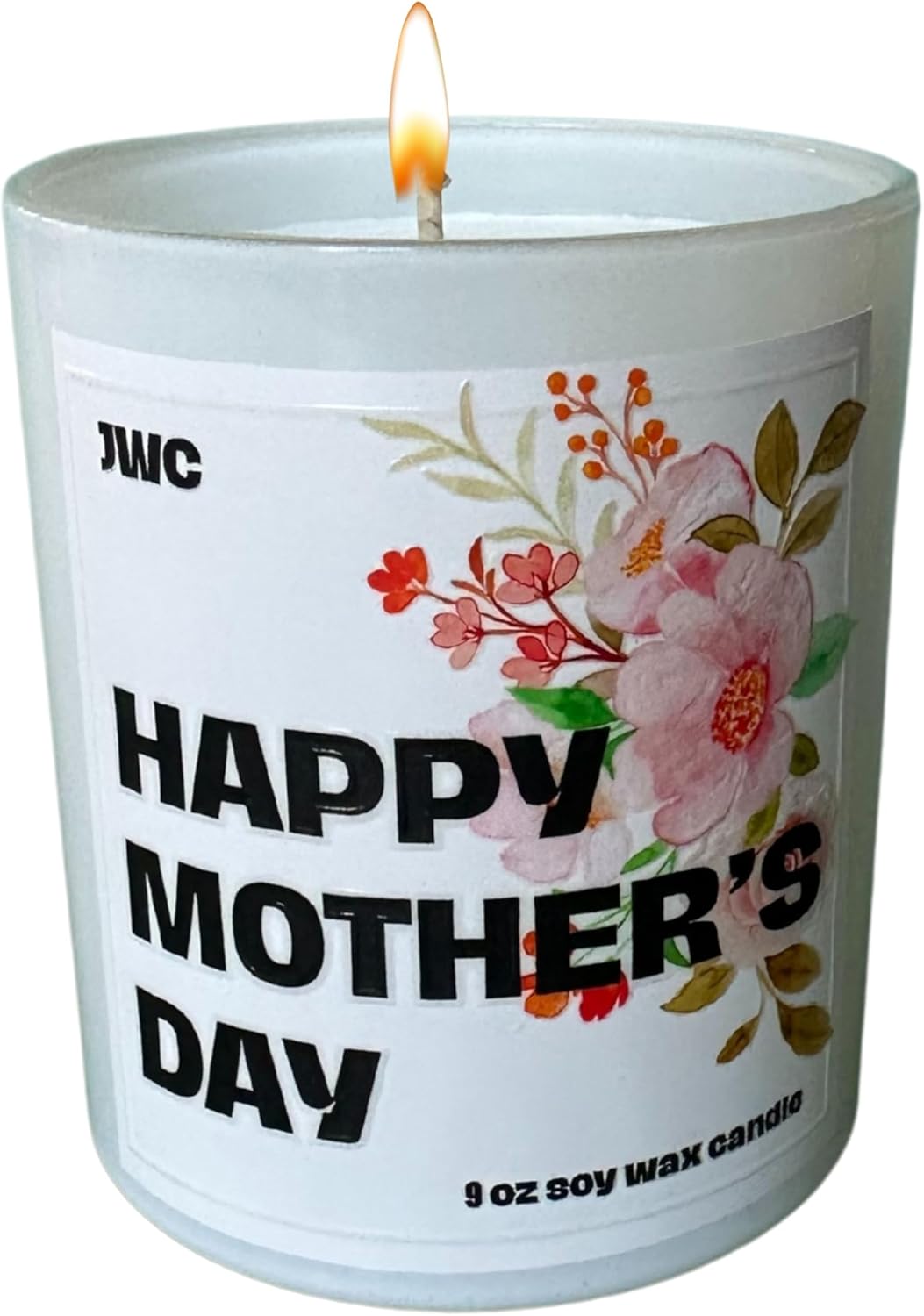 Happy Mother's Day Soy Wax Candle, 8 oz Candles, Mother's Day Gift Ideas, Handpoured Luxury Candles, Gifts for Mom