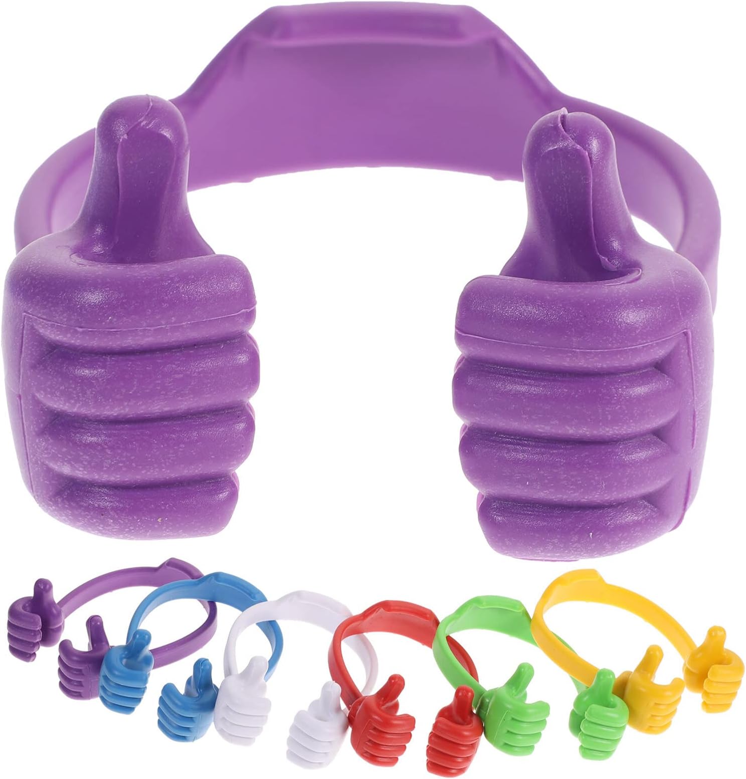 6Pcs Phone Holders Thumbs Up Phone Stand Portable Thumb Design Phone