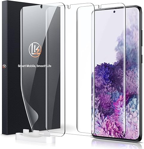 Miniatura 7 de LK Paquete de 2 protectores de pantalla para Samsung Galaxy Note 20 Ultra (no de vidrio) con 2 protectores de lente de cámara, protectores