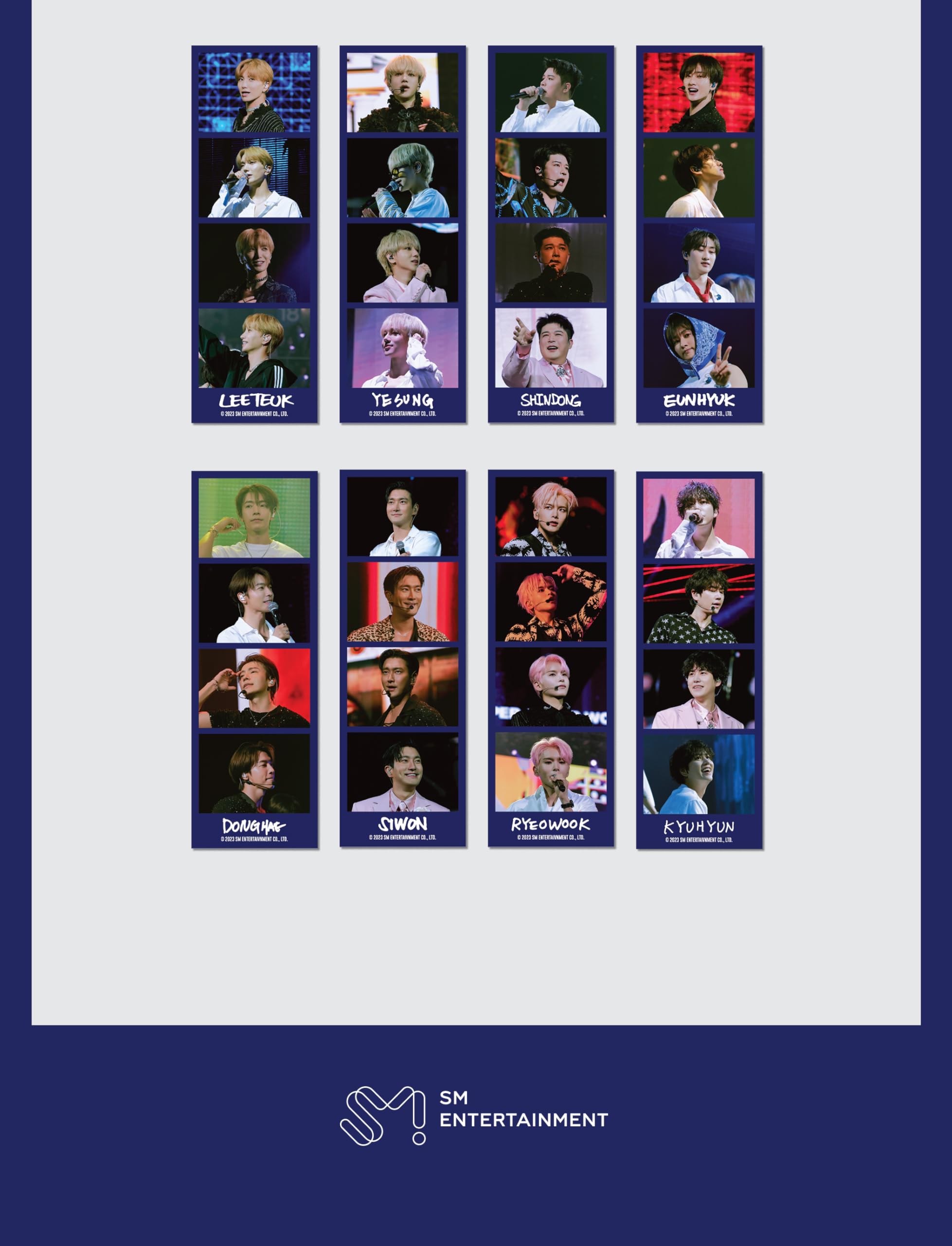 SUPER JUNIOR フォトカード Super Junior 20th Anniversary Exhibition Super Records