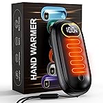 Hand Warmers Rechargeable - Electric Hand Warmer Rechargeable Heat Up to 127 with 15Hrs Warmth, Electronic Portable Pocket Heater for Hunting Golf Raynauds Camping, Gifts for Women Man