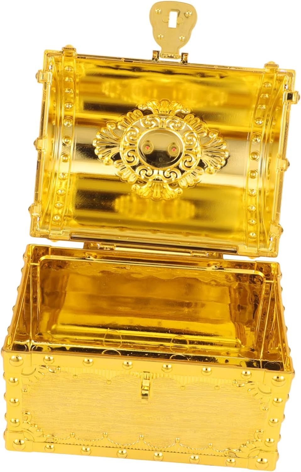 PRETYZOOM Jewellery Box as a Mini Treasure Chest Made of Wood Pirate