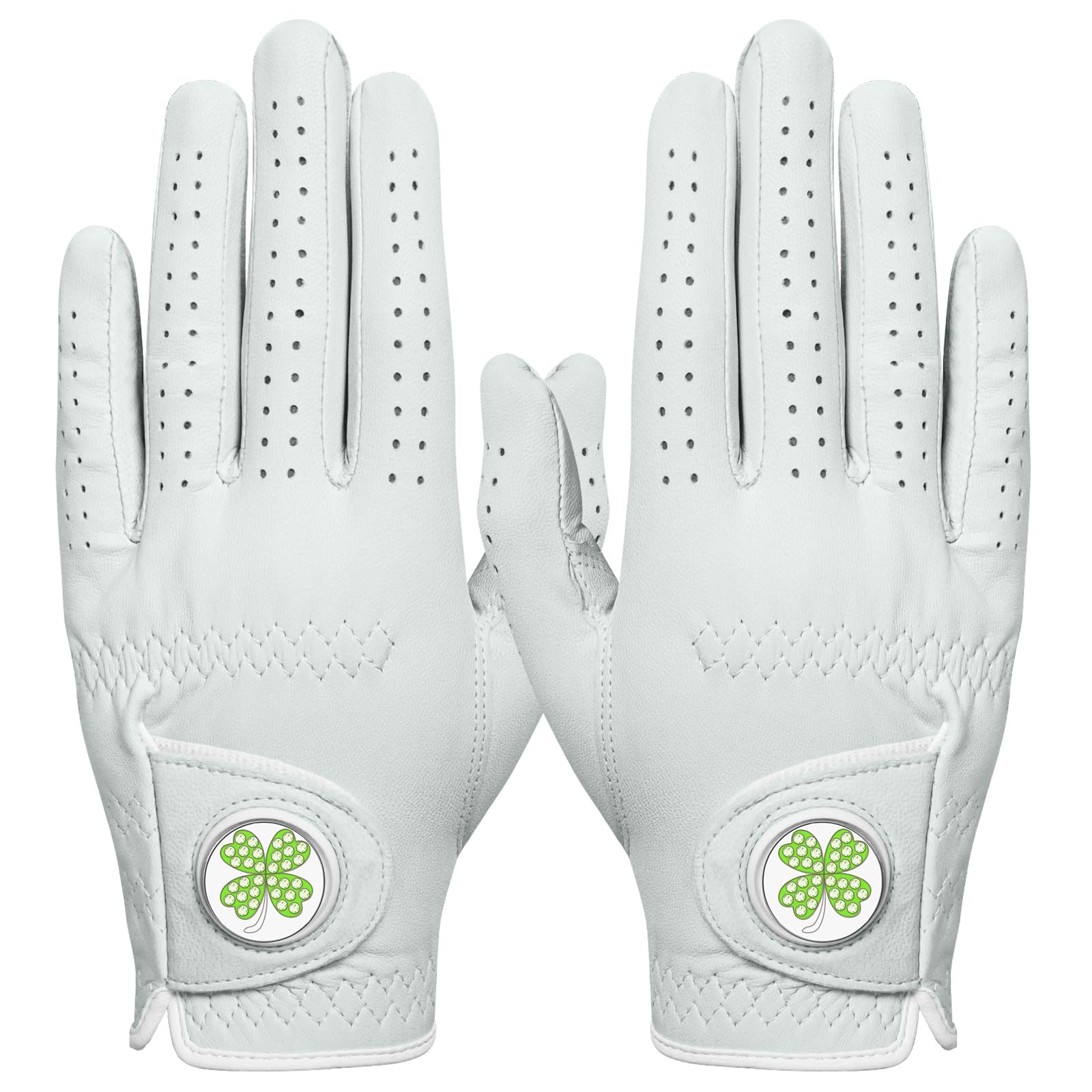 Women's Golf Gloves Cabretta Leather 1 Pair