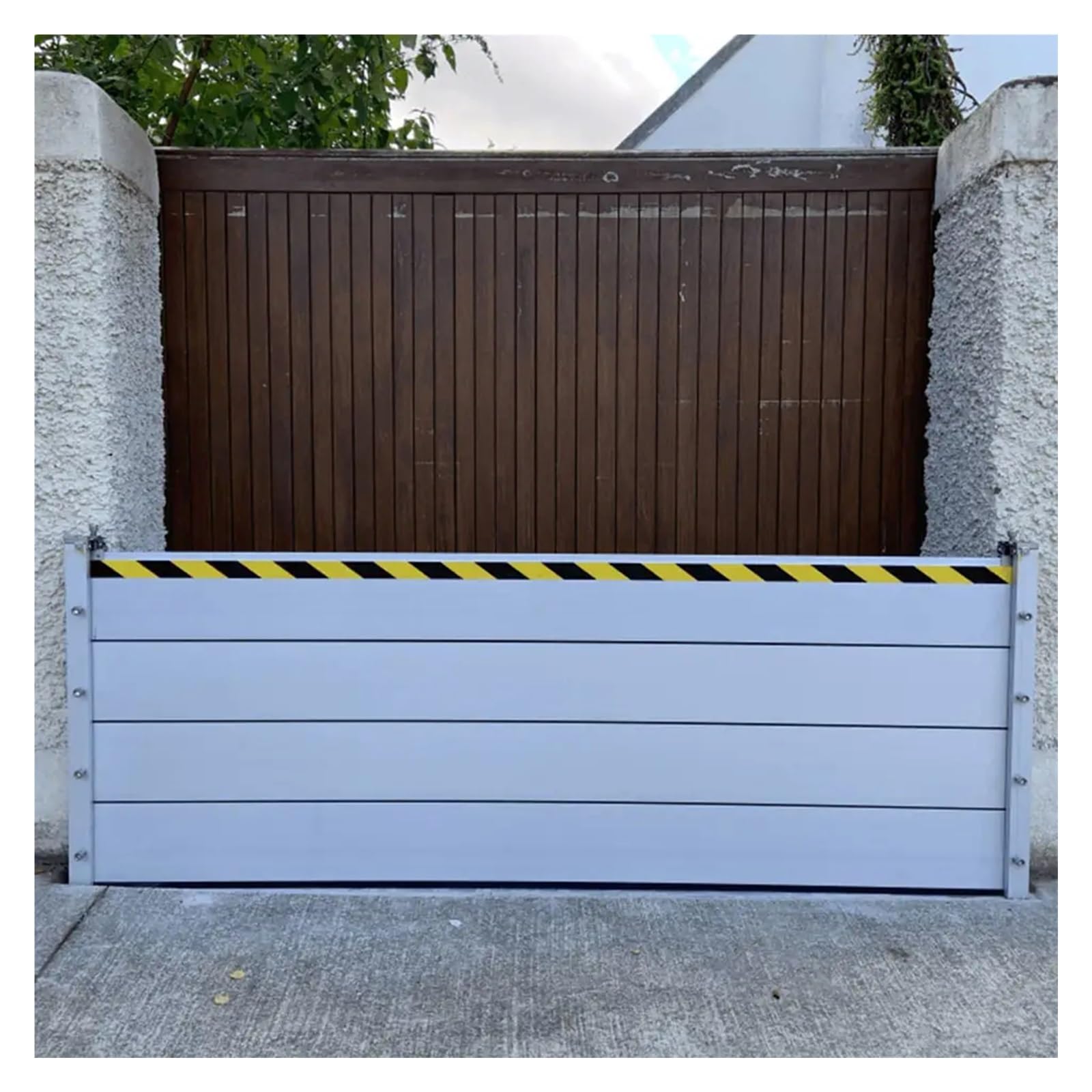 Barrières contre les inondations en aluminium détachable pour garage et usine