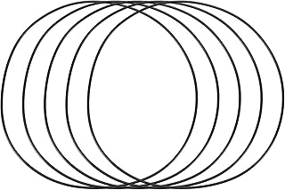 uxcell Nitrile Rubber O-Rings, 140mm OD 136mm ID 2mm Width, Metric Sealing Gasket, Pack of 5