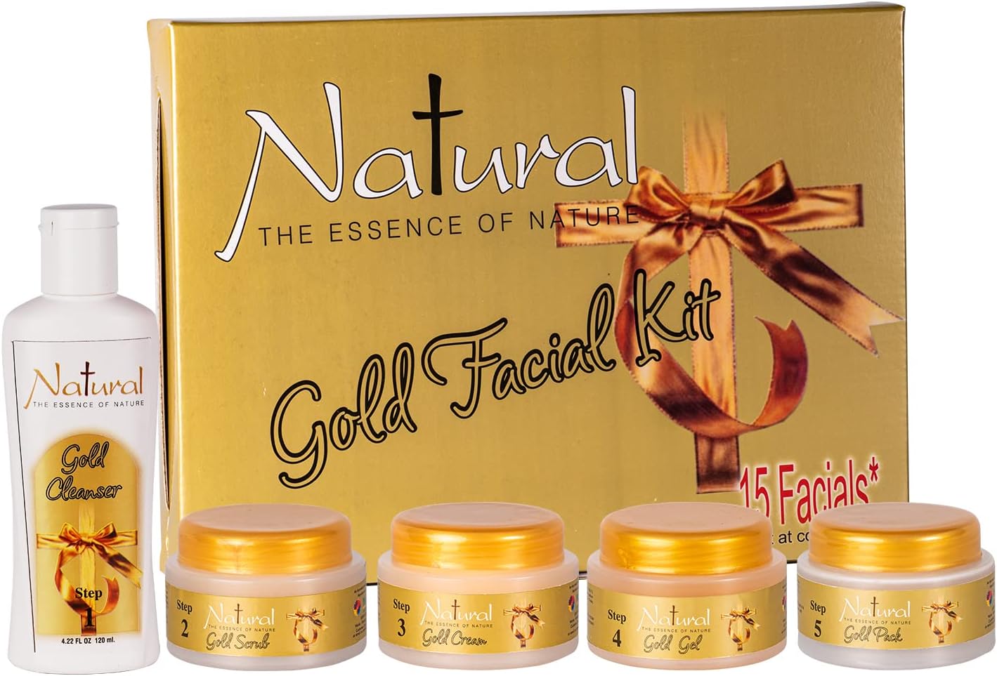 Natural The Essence of Nature Gold Facial Kit