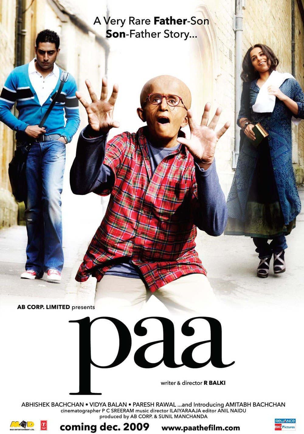 Paa (2009) - Amitabh Bachchan - Abhishek Bachchan - Bollywood - Indian Cinema - Hindi Film