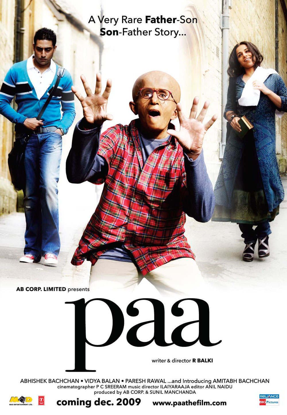 Paa (2009) - Amitabh Bachchan - Abhishek Bachchan - Bollywood - Indian Cinema - Hindi Film
