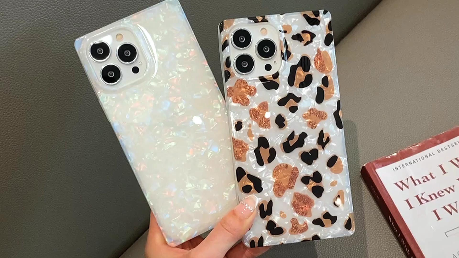 Amazon.com: KERZZIL Cute Rectangle Compatible with iPhone 13 Pro