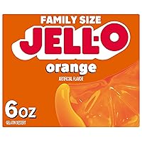 Vista 1 de Jell-O Gelatin Naranja de postre, 6 oz