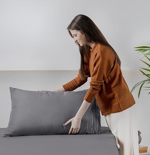 Miniatura 6 de Utopia Bedding Juego de sábanas California King, sábanas de lujo de microfibra suave de 4 piezas con bolsillos profundos - Fundas de almohada