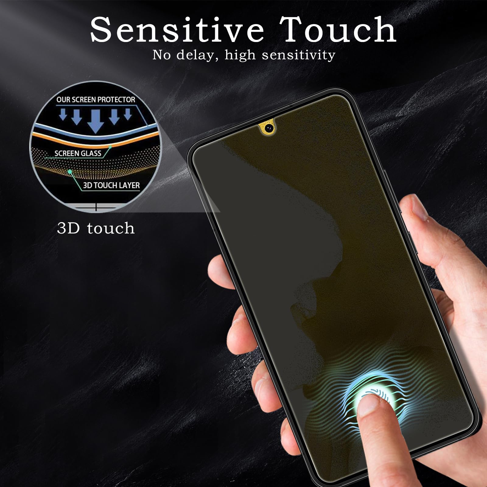 [Confezione da 2+2] Pellicola protettiva per Samsung Galaxy S22 Plus 5G, in vetro temperato infrangibile con obiettivo della fotocamera, durezza 9H, senza bolle