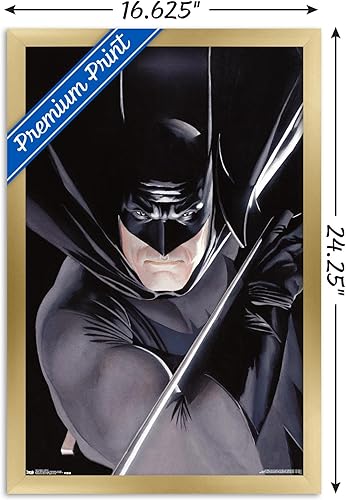 Miniatura 67 de Trends International DC Comics Batman - Póster de pared de retrato, 14.725 x 22.375 pulgadas, versión enmarcada en negro Versión con marco negro