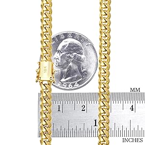 【60cm】【18K刻印あり】【Miami Cuban】 harlembling-miami-cuban-link-