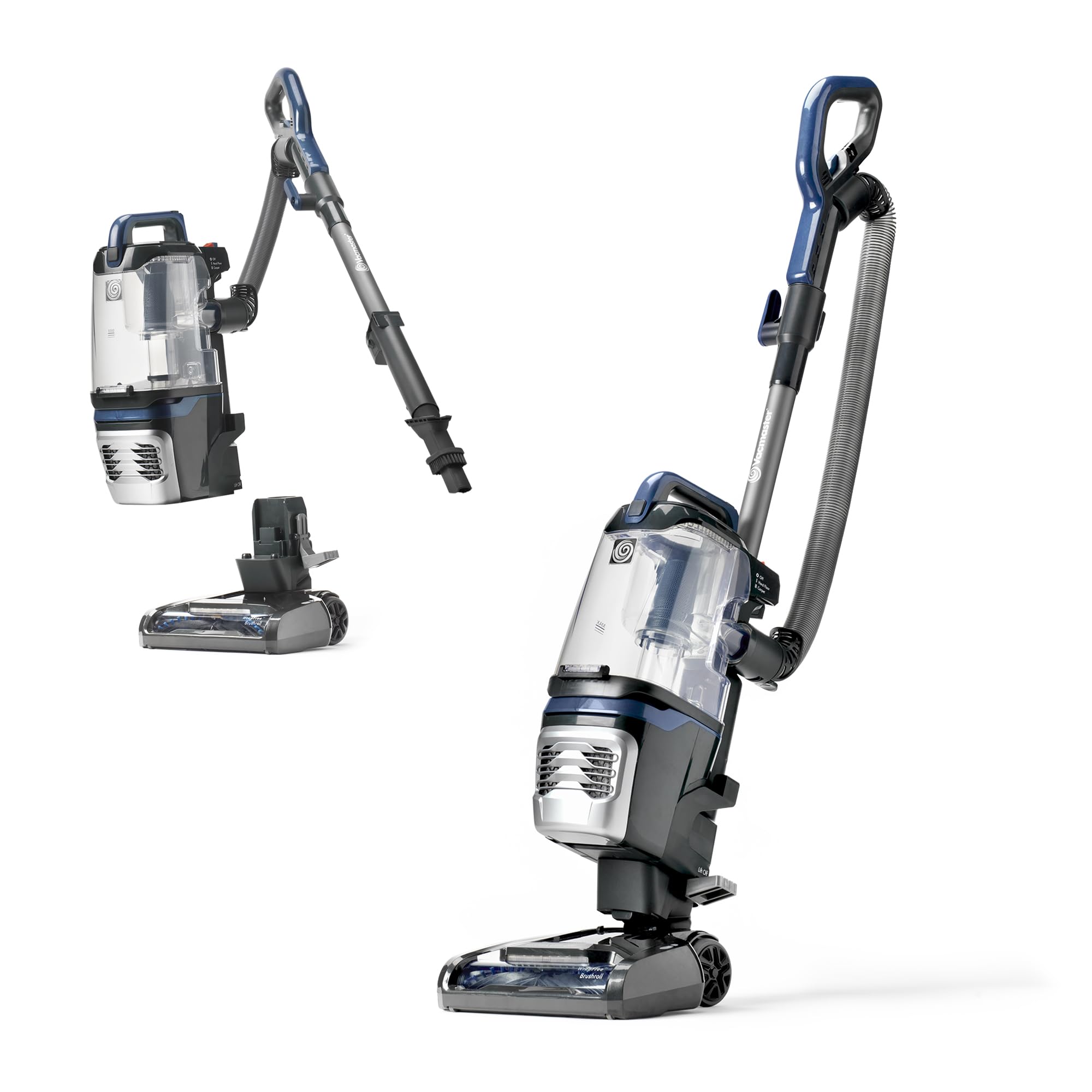 Respira Lift Off Pet Upright Vacuum Cleaner with HEPA 13 Filtration, Anti-Hair Brush Roll and Pet Tool. A Powerful, Bagless Cyclonic Vacuum Cleaner for Allergy Sufferers and Pet Owners.