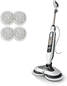 Shark Steam & Scrub with Steam Blaster Technology All-in-One Hard Floor Steam Mop with 3 Steam Modes & LED Headlights S8201, Rotator White