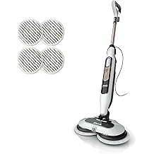 Shark Steam &amp; Scrub with Steam Blaster Technology All-in-One Hard Floor Steam Mop with 3 Steam Modes &amp; LED Headlights S8201, Rotator White