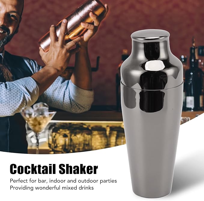 Coctelera de acero inoxidable para bartender miniatura 3