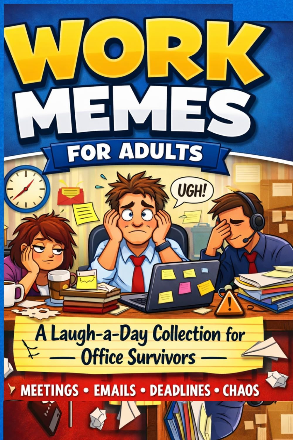 Work Memes for Adults: A Laugh-a-Day Collection for Office Survivors: Hilarious, Relatable Workplace Humor About Meetings, Emails, Deadlines, and Daily Office Life: 3