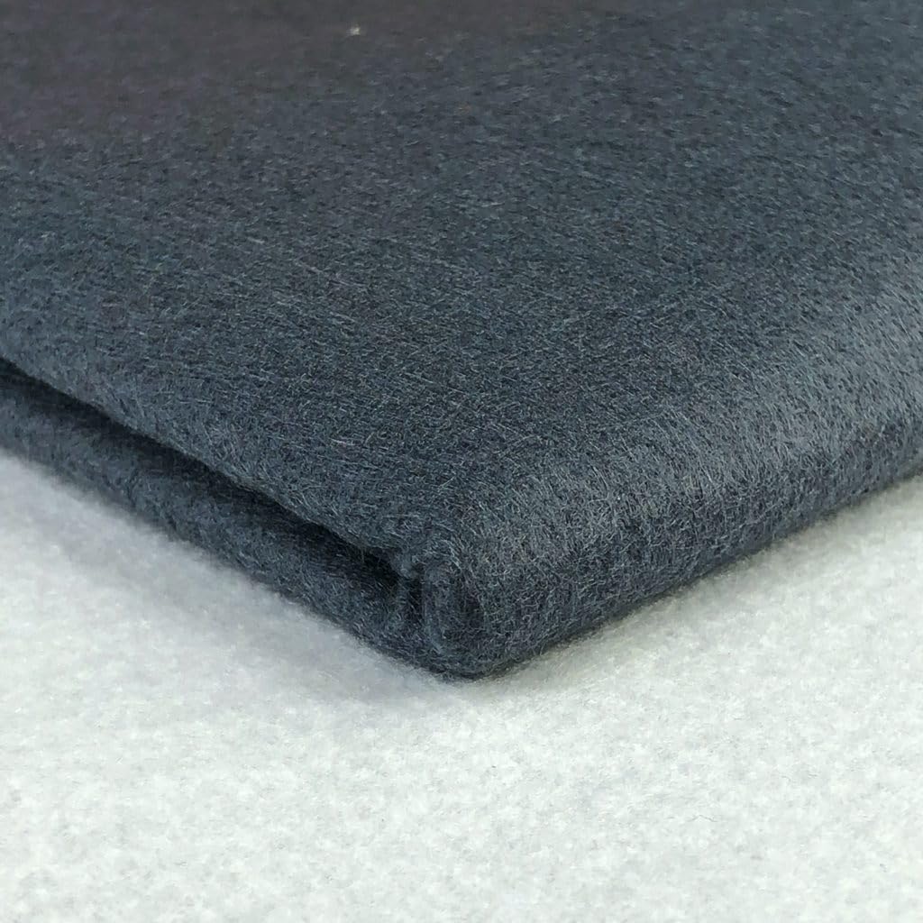 Acrylic Felt Fabric 60 Inch 150cm Wide - Sewing Craft Material - Black, White, Yellow, Green, Brown, Orange, Grey, Blue, Red, Pink, Purple - Felt Sheets for Crafting & Decorations (1m, Dark Grey)