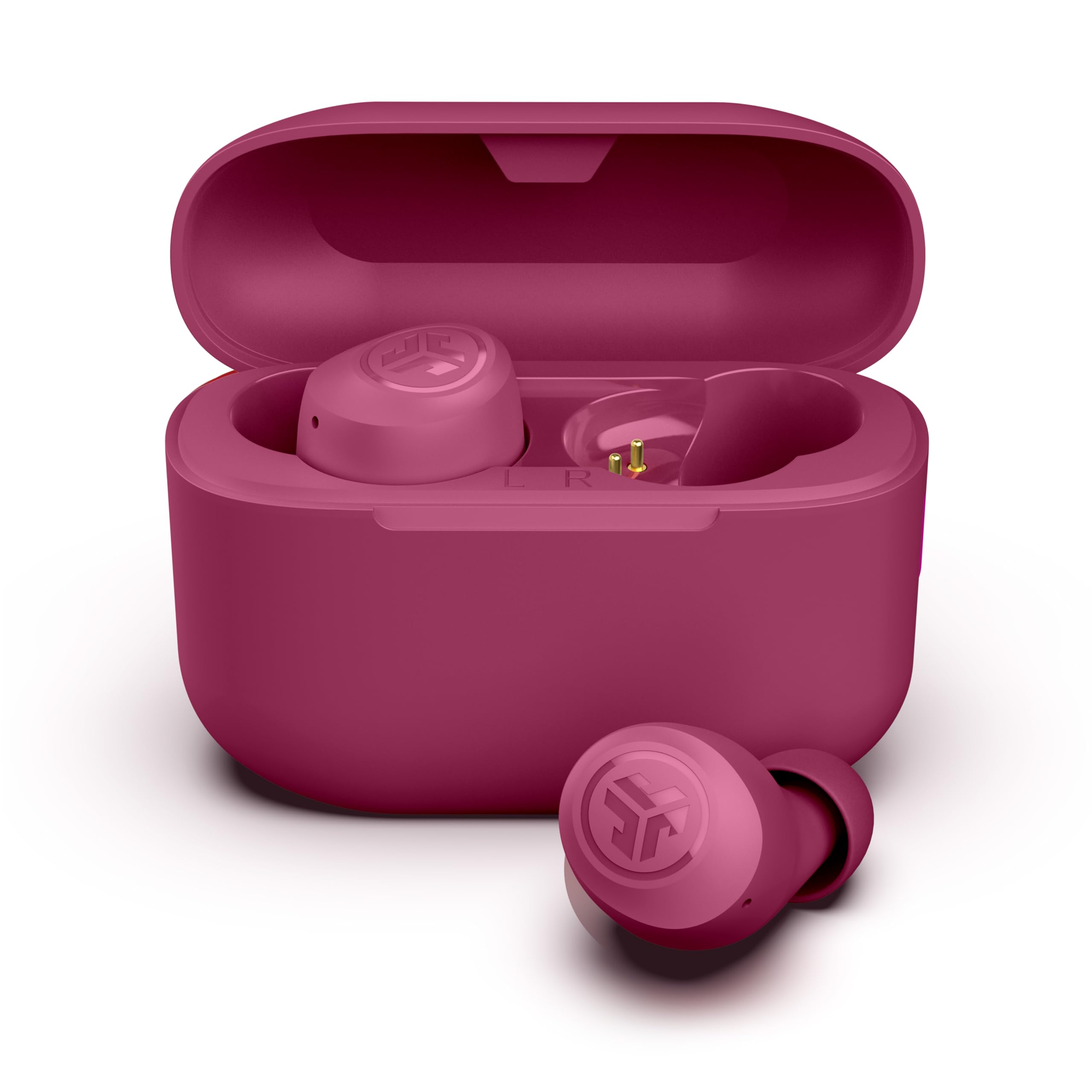 JLab Go Air Pop+ Auriculares Inalambricos Bluetooth, Wireless Earbuds 35+ Horas Rendimiento con Caja de Carga - Audifonos Bluetooth Inalambricos con Micrófono, Dual Connect, App, Negro Medianoche — view 18