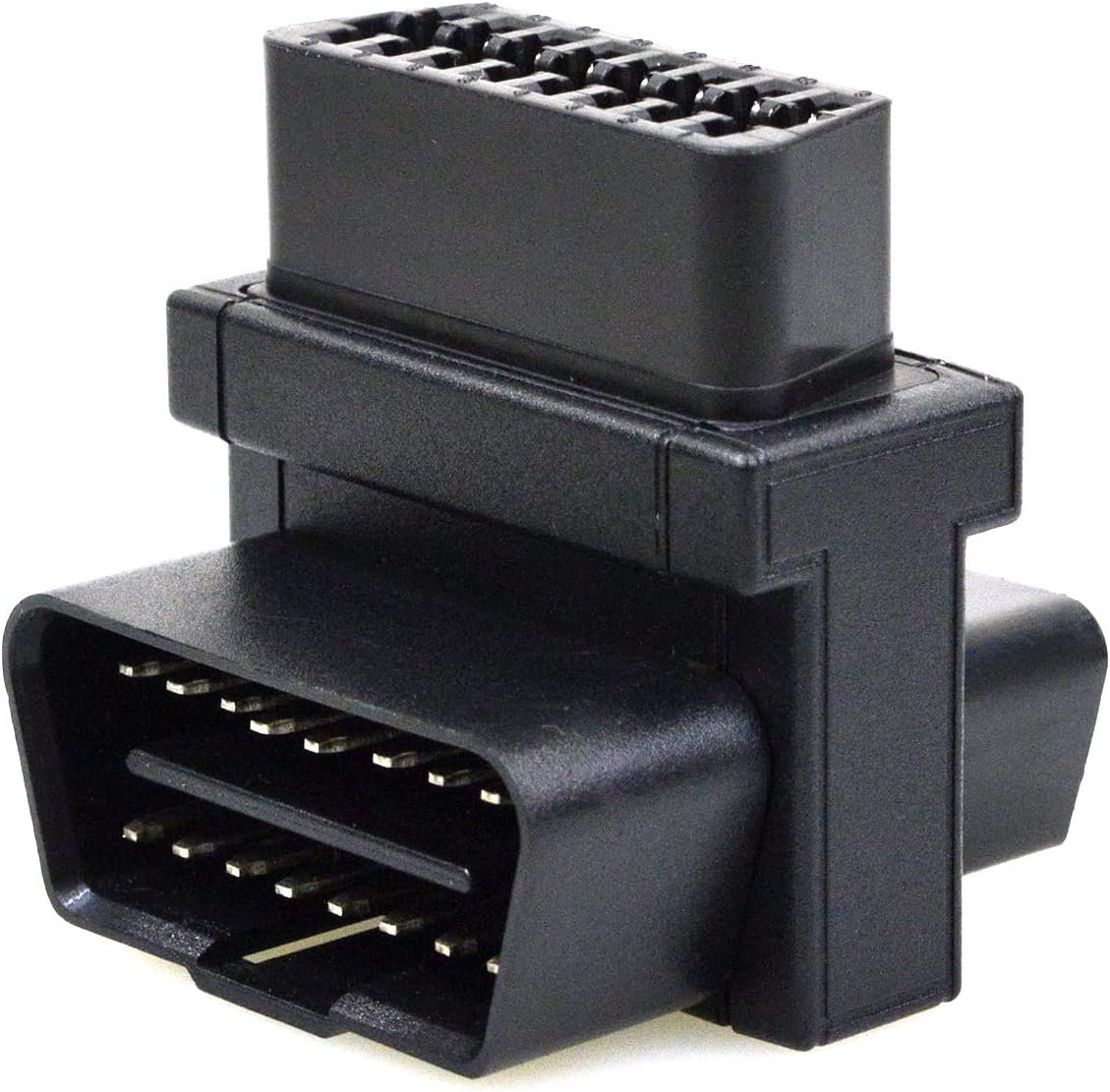Pocket OBD2 OBDII Full 16 Pin 1 Male to 2 Female OBD Cable Splitter Extension Converter Adapter (Type_2)