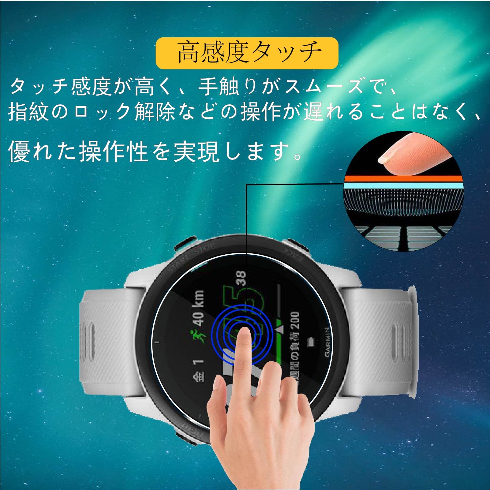 GARMIN - GARMIN ガーミン ForeAthlete 745 新品保護ガラス付き ForeAthlete 745 | スマートウォッチ | Garmin 日本