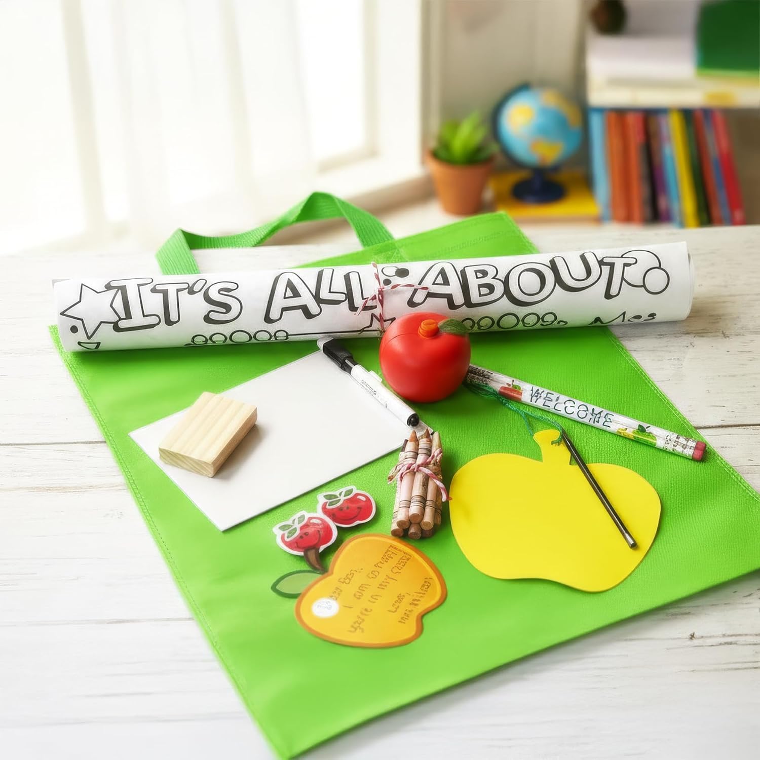 Write On Mini Dry Erase Board - 12 Pieces - Educational and Learning Activities for Kids
