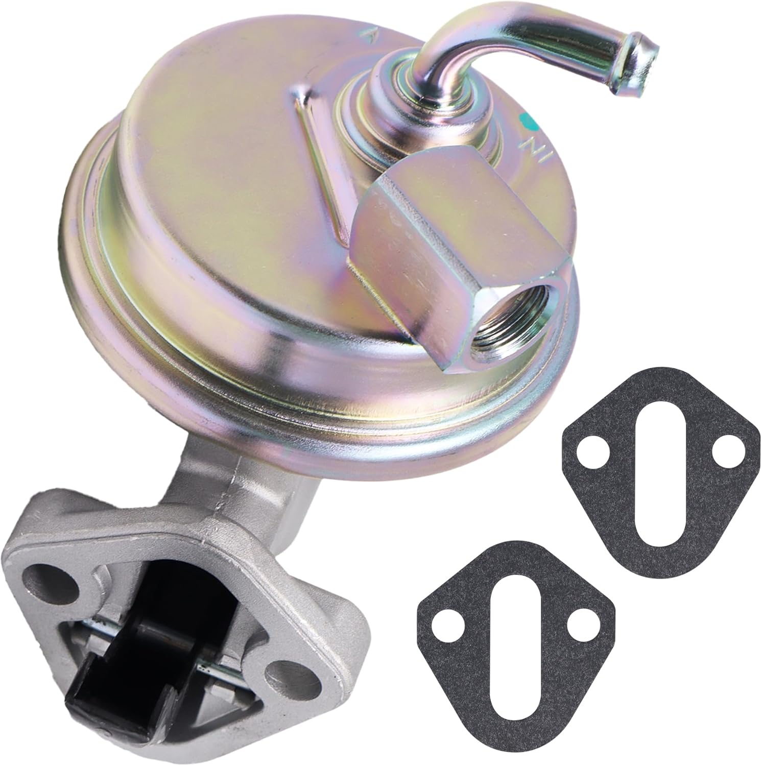 M6624 Mechanical Fuel Pump Fuel System Automotive Replacement Compatible with Chevy 350 327 383 400 Small Block