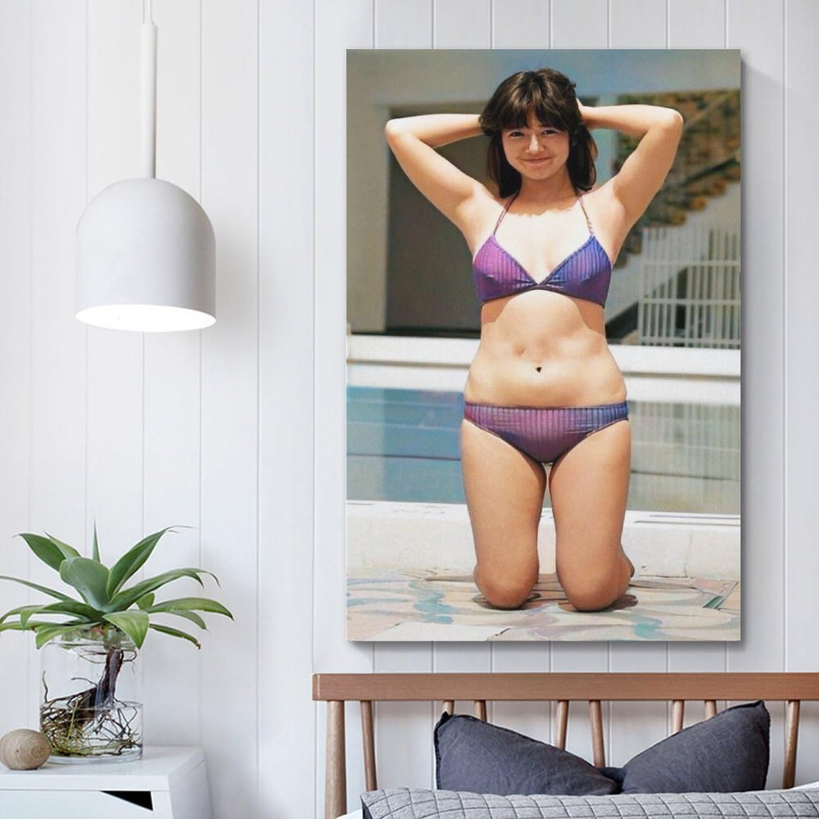 Amazon.co.jp: 宮崎美子きれいなポスターアート パネル壁画モダン