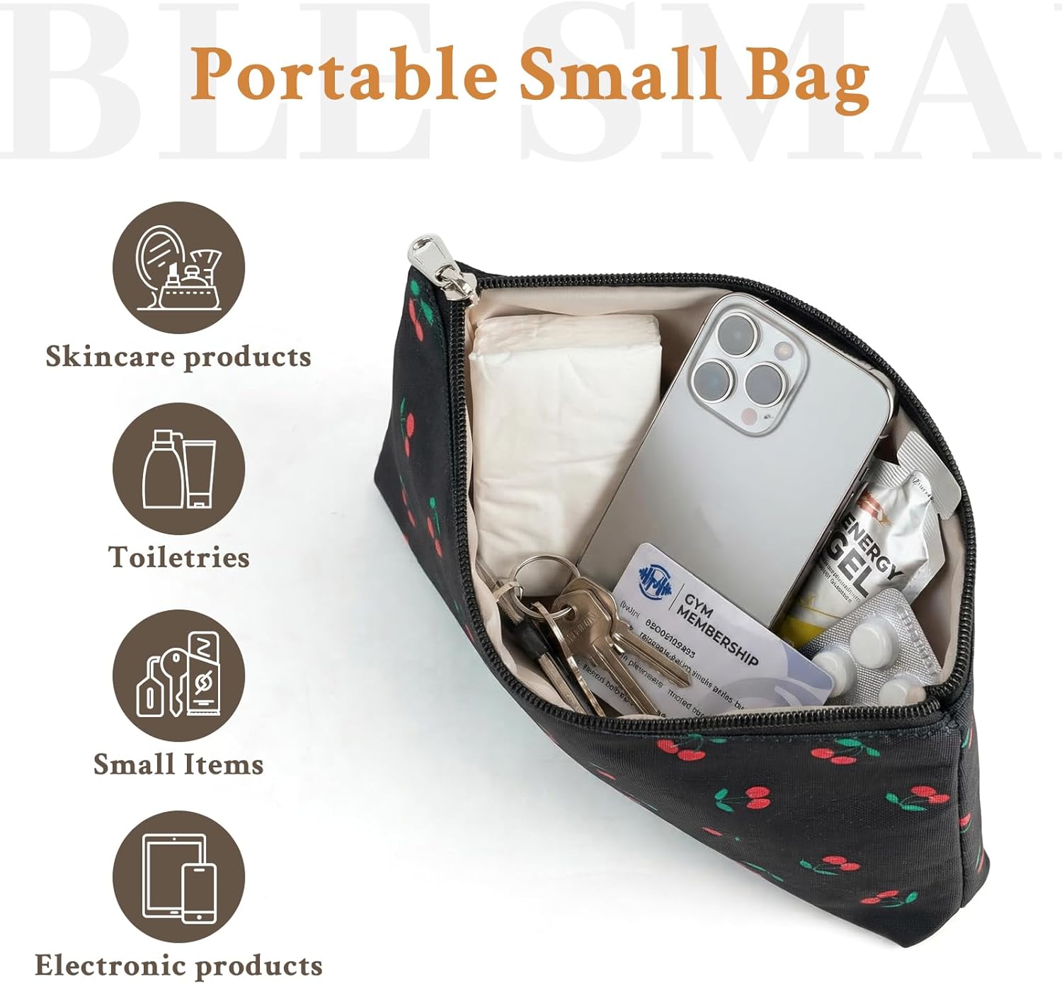 2PCS Gym bag for women, Duffle Bag with Wet Pocket & Shoe Compartment and item bag, Duffle Bag for Travel, Sports, Fitness & Workout