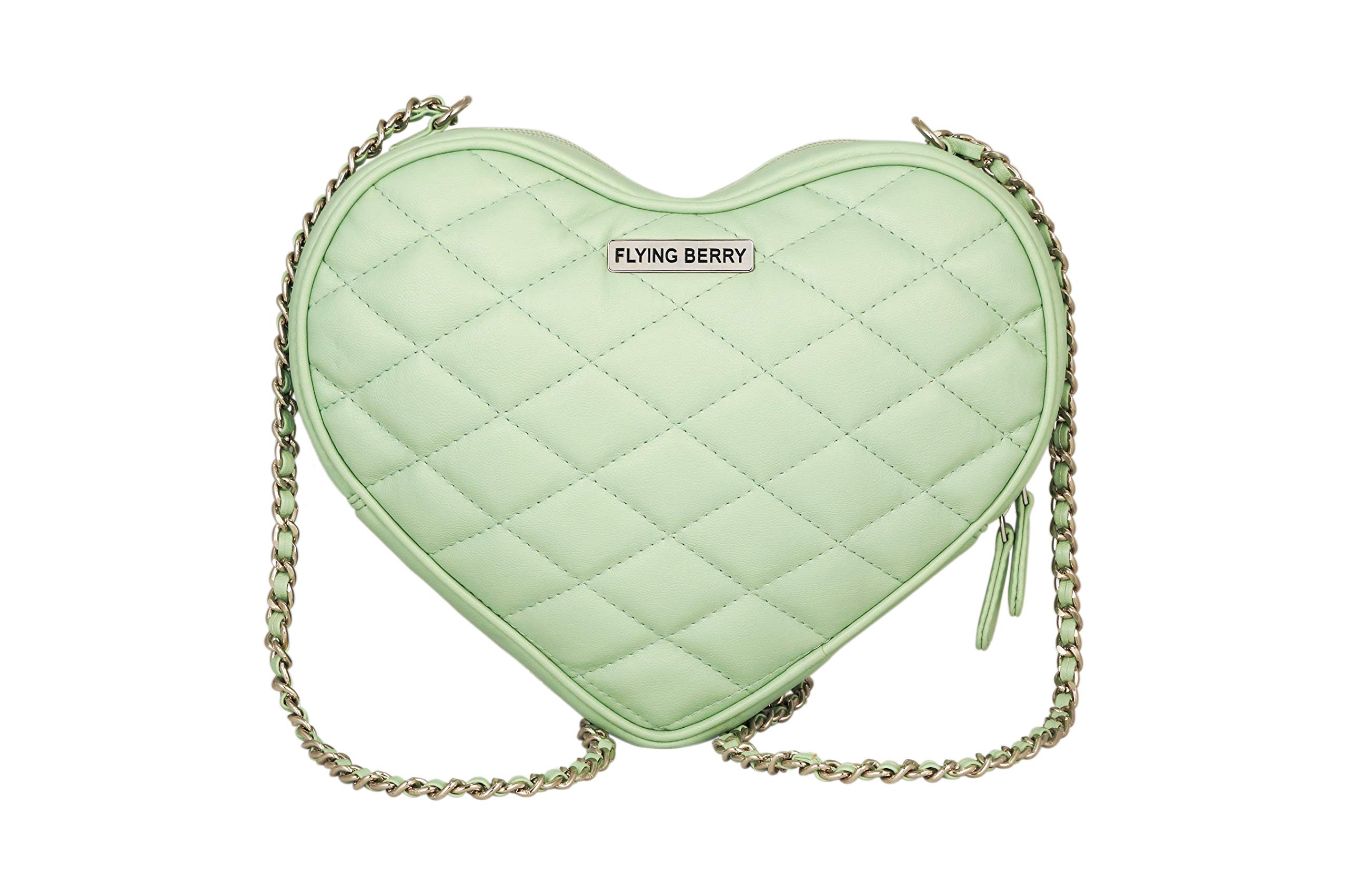 FLYING BERRY Womens Heart Shape Sling Bag (TURQUOIES) (B07VJX5YMT) Amazon Price History, Amazon Price Tracker