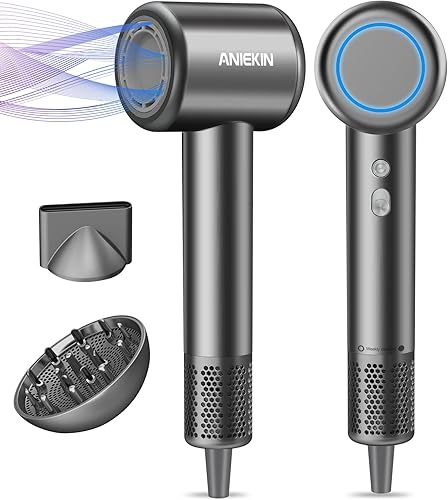 Secador de pelo, secador de pelo iónico de alta velocidad de bajo ruido para secado rápido, regalos de cumpleaños de Navidad para mujeres, hombres, disponible en Yaxa Guatemala