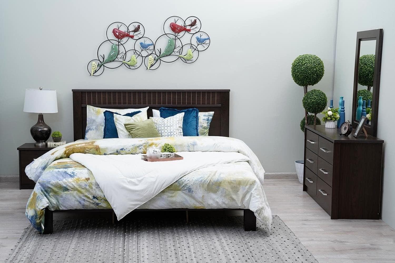 PAN Home Athenas 5 Pcs Bedroom Set 180x200 011CMR4400291