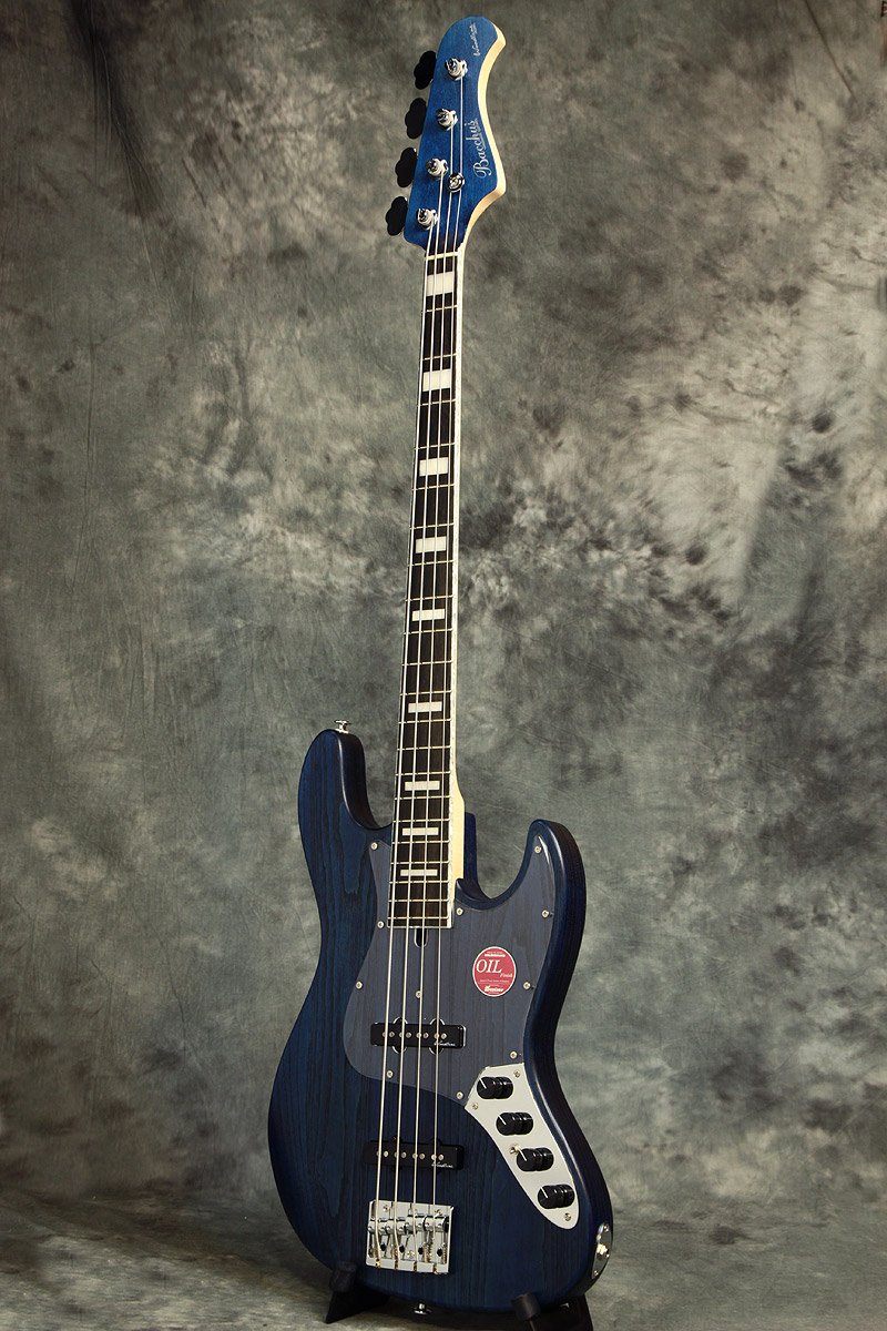 Amazon | Bacchus WOODLINE 417AC/E BLU O エレキベース バッカス