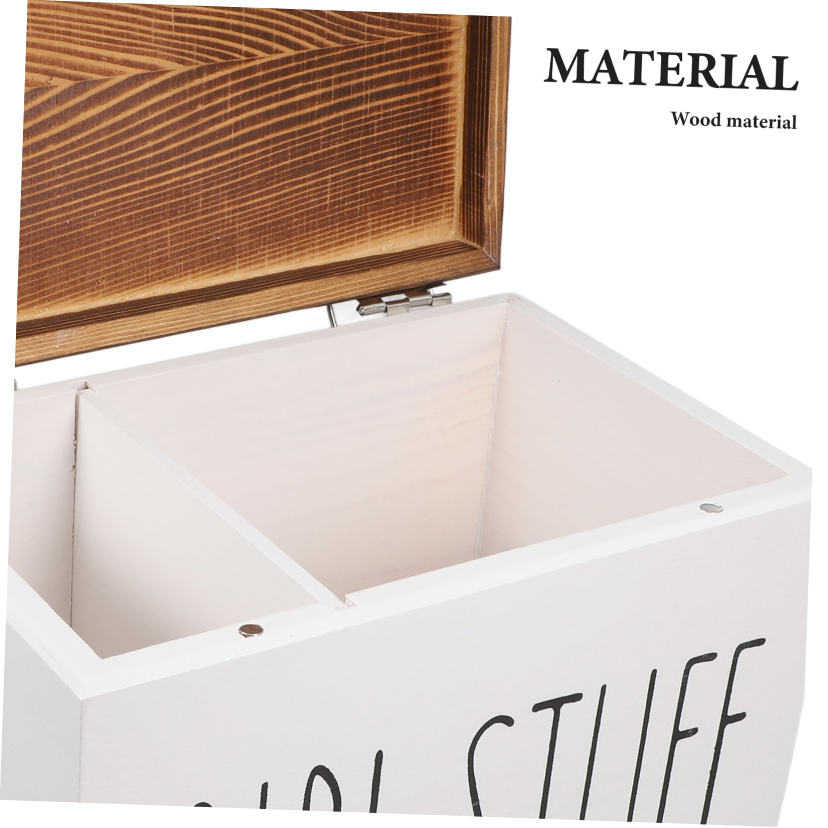 Scatola Legno Con Coperchio Per Assorbenti Contenitore Elegante e Funzionale Per Prodotti Femminili Per Decorare Bagno e Mantenere Ordine