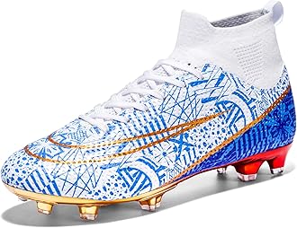 Men's Soccer Shoes Boys Students Grass Training Spike Shoes Outdoor Football Shoes Unisex