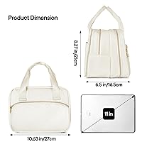 Vista 7 de Fasrom Bolsa portátil para extractor de leche con enfriador compatible con bombas Momcozy Medela y Elvie, funda de transporte portátil para madres